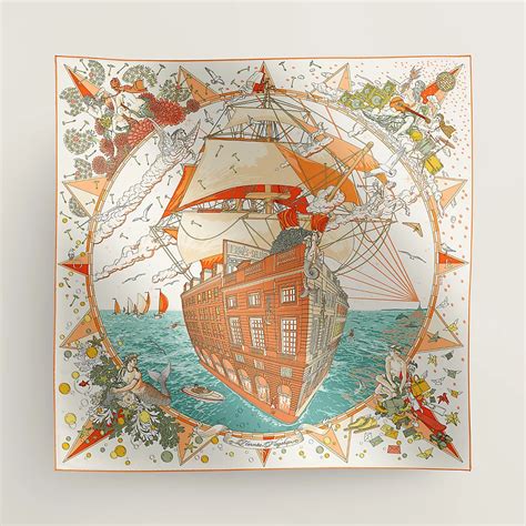 battaglia hermes scarf|hermes scarf history.